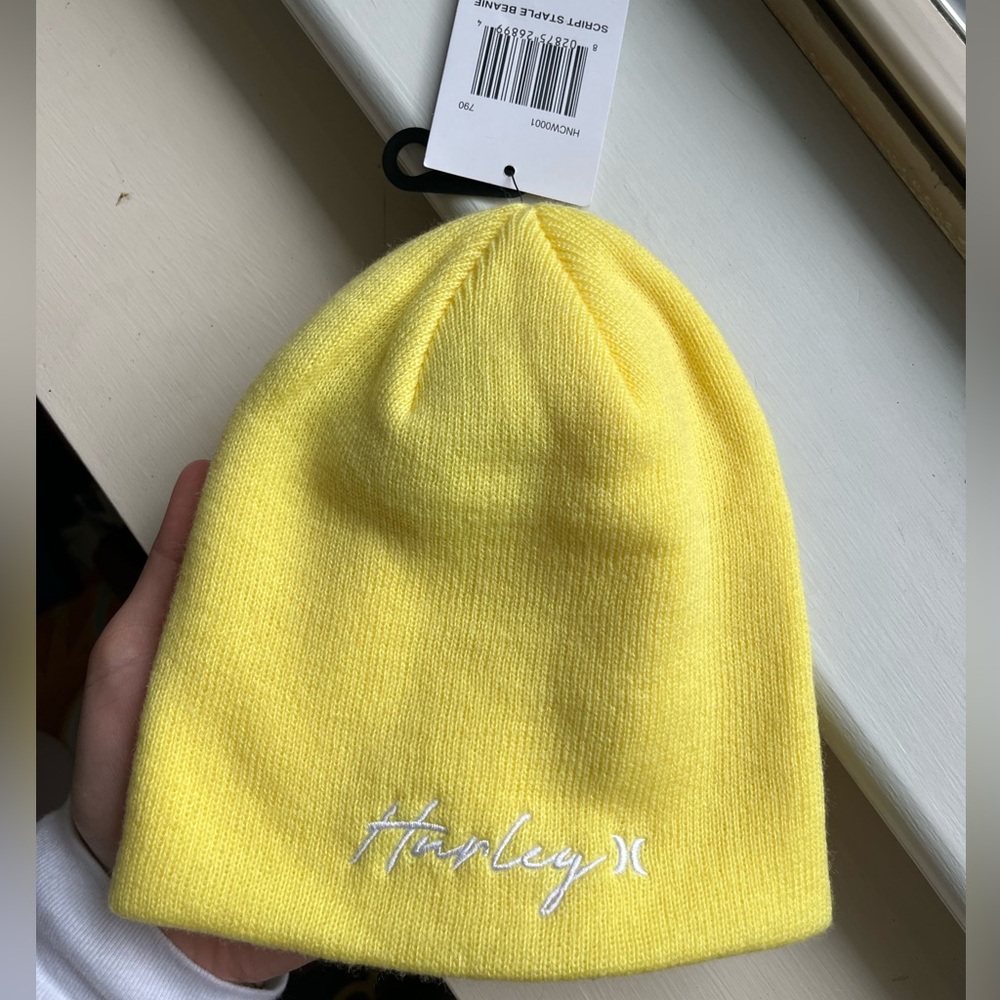 Yellow Hurley Beanie NWT